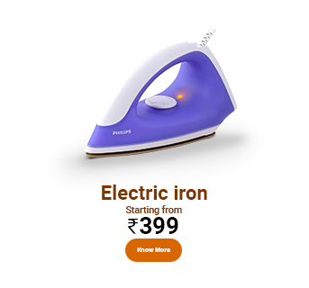 RR Electric Power Glide 1000 W Dry Iron (White, Black)