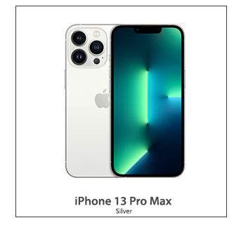 Apple iPhone 13 Pro Max (Silver, 128 GB)
